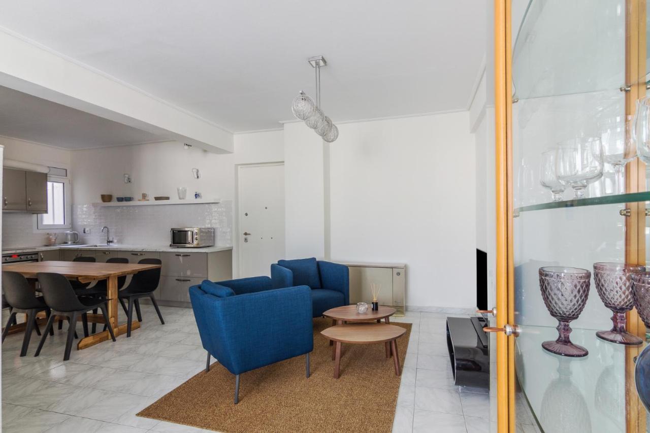 Breathtaking Acropolis View From An Elegant 3Br Apt Афіни Екстер'єр фото